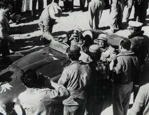 Piero Taruffi alla Carrera Mexicana 1953